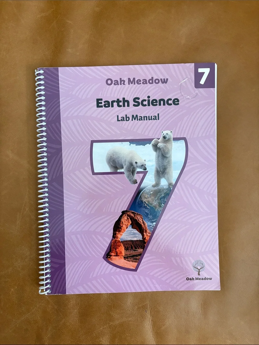 Oak Meadow Earth Science Lab Manual 7 Spiral-Bound Workbook homeschool
